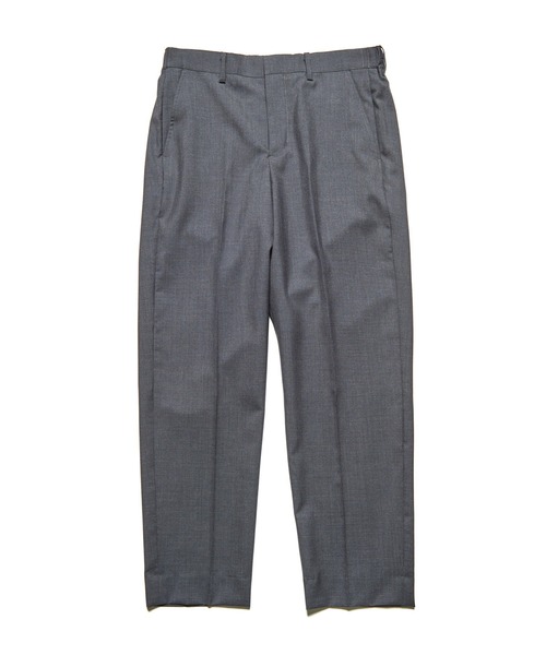 SOPHNET.(ソフネット)の「WOOL TROPICAL SHIRRING SLIM-FIT SLACKS(スラックス・メンズ・チャコールグレー/ネイビー・1/2/3/5/4)」の2枚目の写真