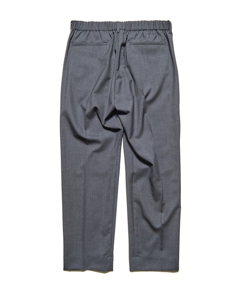 SOPHNET.（ソフネット）の「WOOL TROPICAL SHIRRING SLIM-FIT SLACKS