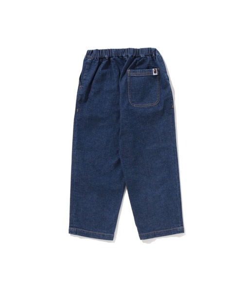 A BATHING APE（アベイシングエイプ）の「SHARK 10 OZ DENIM PANTS（デニムパンツ・キッズ・インディゴブルー・110/120/140/100）」の2枚目の写真