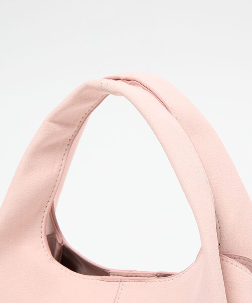 EMMEL REFINES（エメルリファインズ）の「＜EMMEL REFINES＞EM スウェードライク 2WAY トートバッグ（トートバッグ・レディース・ライトピンク/ブラウン/パープル・FREE）」の8枚目の写真