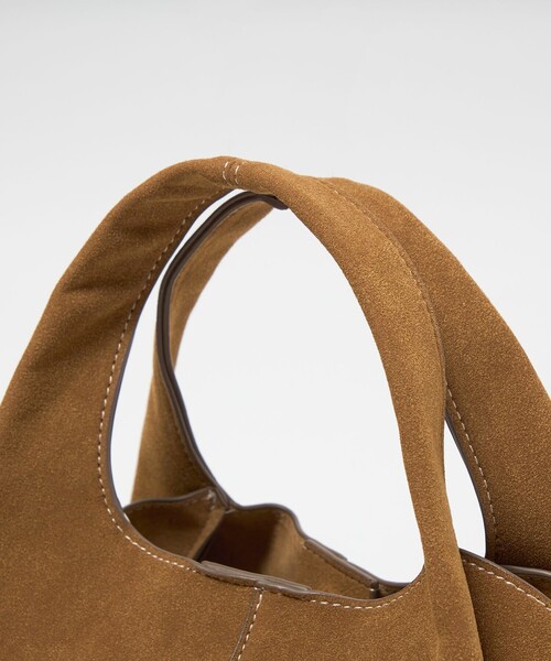 EMMEL REFINES（エメルリファインズ）の「＜EMMEL REFINES＞EM スウェードライク 2WAY トートバッグ（トートバッグ・レディース・ライトピンク/ブラウン/パープル・FREE）」の16枚目の写真