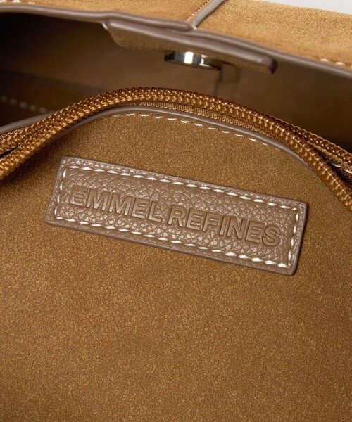 EMMEL REFINES（エメルリファインズ）の「＜EMMEL REFINES＞EM スウェードライク 2WAY トートバッグ（トートバッグ・レディース・ライトピンク/ブラウン/パープル・FREE）」の18枚目の写真