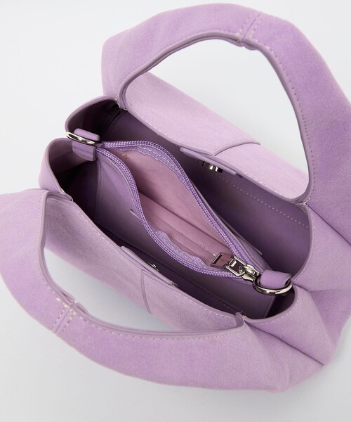 EMMEL REFINES（エメルリファインズ）の「＜EMMEL REFINES＞EM スウェードライク 2WAY トートバッグ（トートバッグ・レディース・ライトピンク/ブラウン/パープル・FREE）」の22枚目の写真