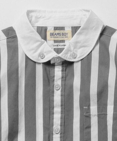 BEAMS BOY（ビームスボーイ）の「【FUDGE5月号掲載】BEAMS BOY / タイプライター クレリックシャツ（シャツ/ブラウス・レディース・グレー/ブルー・ONE SIZE）」の22枚目の写真