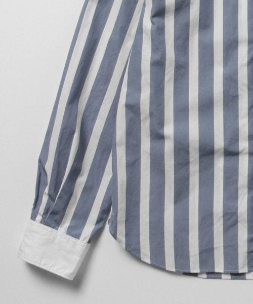 BEAMS BOY（ビームスボーイ）の「【FUDGE5月号掲載】BEAMS BOY / タイプライター クレリックシャツ（シャツ/ブラウス・レディース・グレー/ブルー・ONE SIZE）」の20枚目の写真