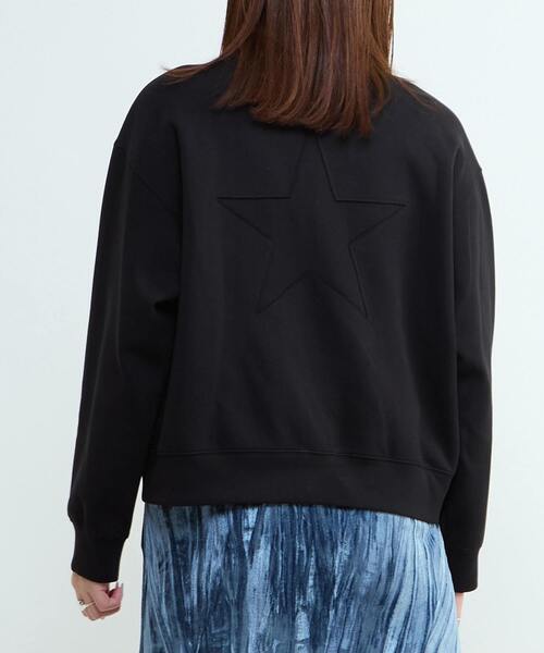CONVERSE TOKYO(コンバーストウキョウ)の「BACK STAR★ SWEAT BLOUSON(ブルゾン・レディース・グレー/グリーン/ブラック・FREE)」の10枚目の写真