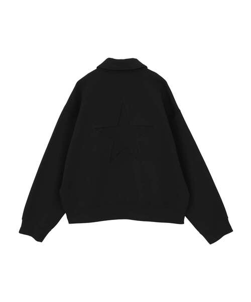 CONVERSE TOKYO(コンバーストウキョウ)の「BACK STAR★ SWEAT BLOUSON(ブルゾン・レディース・グレー/グリーン/ブラック・FREE)」の14枚目の写真