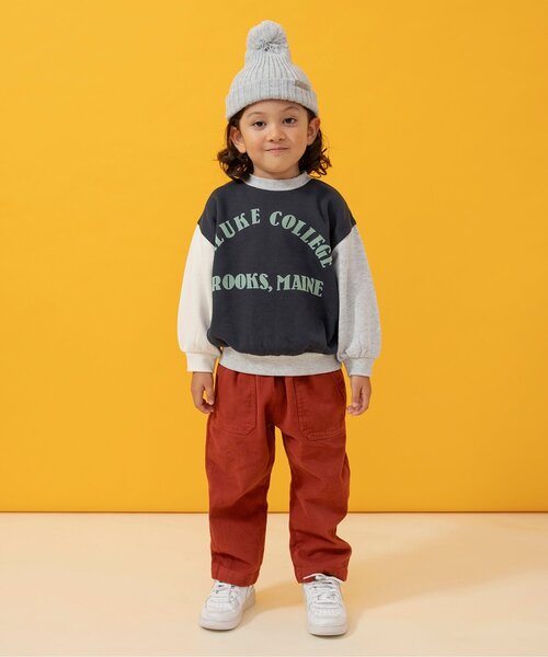 BREEZE（ブリーズ）の「あったかクライミングパンツ_ジュニア対応（その他パンツ・キッズ・レンガ/グリーン/ネイビー/キナリ/ベージュ/ブラック・160/150/140/130/120/110/100/90）」の14枚目の写真