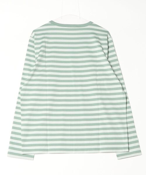 marimekko(マリメッコ)の「【kioski】 Tasaraita Unikko / shirt(Tシャツ/カットソー・レディース・ライトグリーン・SMALL/X-SMALL/MEDIUM/X-LARGE/LARGE)」の14枚目の写真