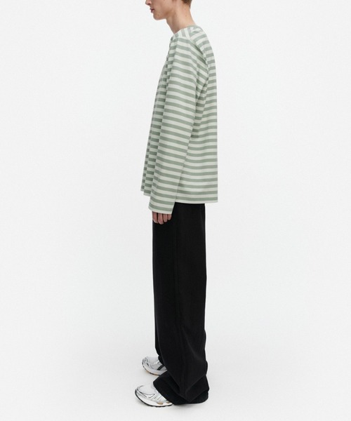 marimekko(マリメッコ)の「【kioski】 Tasaraita Unikko / shirt(Tシャツ/カットソー・レディース・ライトグリーン・SMALL/X-SMALL/MEDIUM/X-LARGE/LARGE)」の6枚目の写真