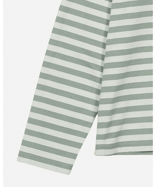 marimekko(マリメッコ)の「【kioski】 Tasaraita Unikko / shirt(Tシャツ/カットソー・レディース・ライトグリーン・SMALL/X-SMALL/MEDIUM/X-LARGE/LARGE)」の12枚目の写真