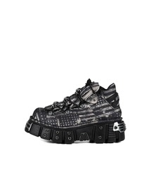 Jaded London（ジェイデッドロンドン）の「DISTRESSED FLAG TOWER BOOT（ブーツ）」