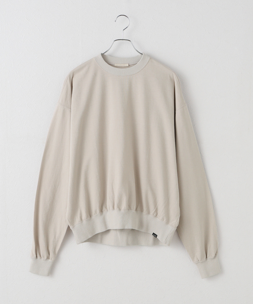 Plage プラージュ　minimalスウェット　ベージュ セール】MF16 LIMITED スウェット（スウェット）｜Plage（プラージュ