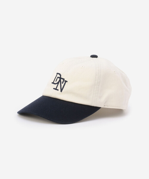 DANTON（ダントン）の「DANTON | コットンツイル 配色6パネルキャップ UNISEX（キャップ・レディース・ダークネイビー/ベージュ系その他/ホワイト系その他・F）」の2枚目の写真