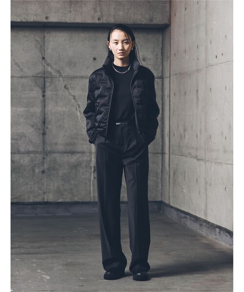 COMME CA（コムサ）の「シームレス ダウン（ダウンジャケット/コート・レディース・ベージュ・11号）」の3枚目の写真