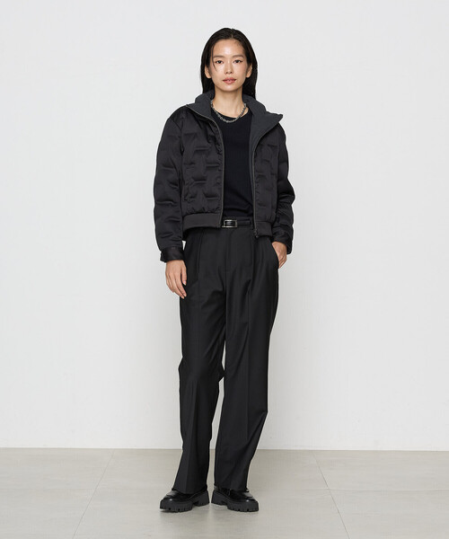 COMME CA（コムサ）の「シームレス ダウン（ダウンジャケット/コート・レディース・ベージュ・11号）」の4枚目の写真