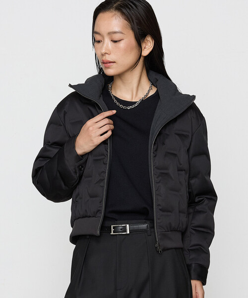 COMME CA（コムサ）の「シームレス ダウン（ダウンジャケット/コート・レディース・ベージュ・11号）」の9枚目の写真