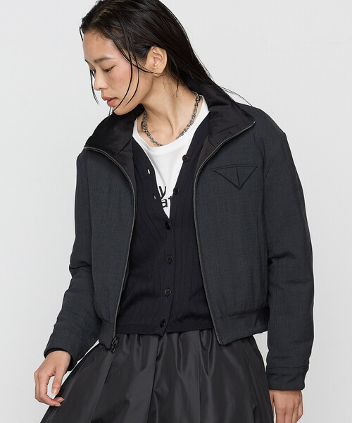 COMME CA（コムサ）の「シームレス ダウン（ダウンジャケット/コート・レディース・ベージュ・11号）」の11枚目の写真