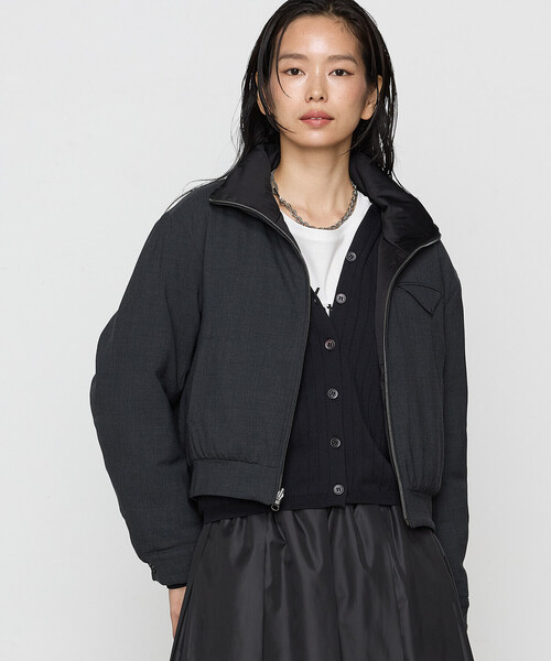 COMME CA（コムサ）の「シームレス ダウン（ダウンジャケット/コート・レディース・ベージュ・11号）」の12枚目の写真