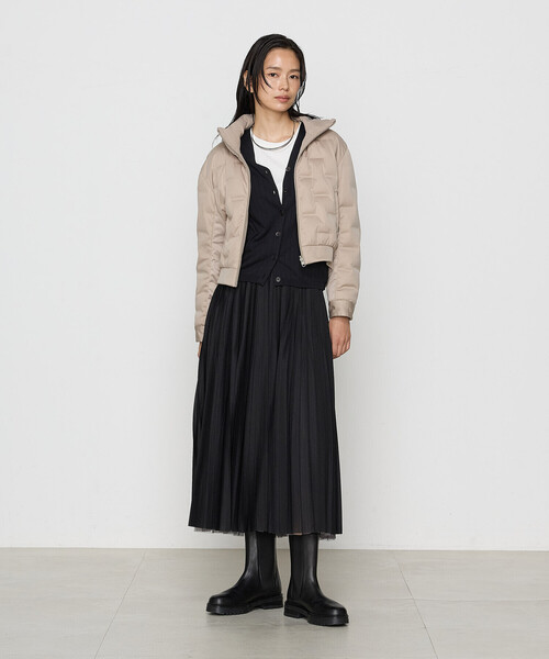 COMME CA（コムサ）の「シームレス ダウン（ダウンジャケット/コート・レディース・ベージュ・11号）」の15枚目の写真