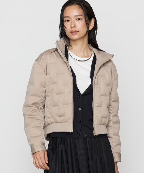 COMME CA（コムサ）の「シームレス ダウン（ダウンジャケット/コート・レディース・ベージュ・11号）」の17枚目の写真