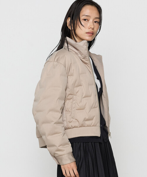 COMME CA（コムサ）の「シームレス ダウン（ダウンジャケット/コート・レディース・ベージュ・11号）」の18枚目の写真