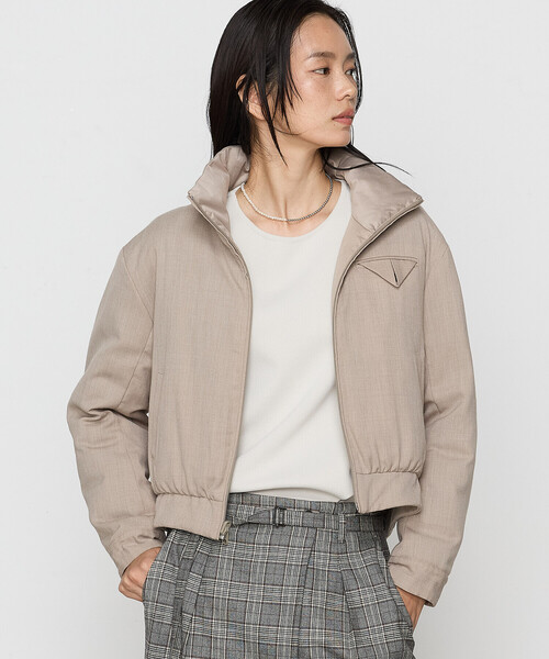 COMME CA（コムサ）の「シームレス ダウン（ダウンジャケット/コート・レディース・ベージュ・11号）」の19枚目の写真