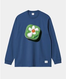 ROYALLIFE（ロイヤルライフ）の「RLLR3007 3Dバルーングラフィックロングスリーブ - ブルー（Tシャツ/カットソー）」