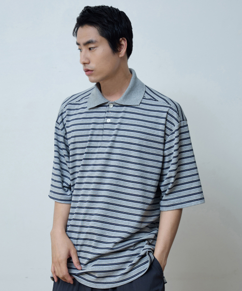 Рубашка Brooklyn Stripe Collar (в полоску)