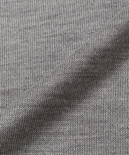 Demi-Luxe BEAMS(デミルクス ビームス)の「シルク クルーネック カーディガン(ニット/セーター・レディース・ネイビー/グレー・ONE SIZE)」の7枚目の写真
