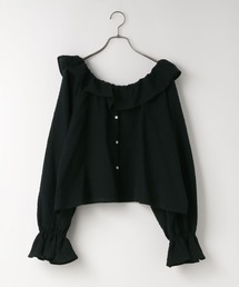 LOWRYS FARM | 2ＷＡＹフリルブラウス　638700(シャツ/ブラウス)