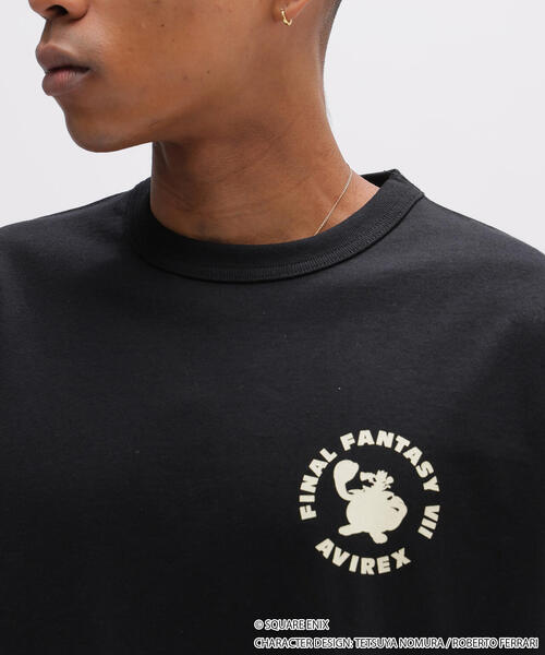 AVIREX × FINAL FANTASY VII ティファ Tシャツ L AVIREX Final Fantasy VII コラボTシャツ L ブラック - メルカリ