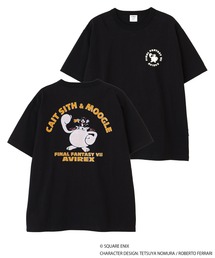 《AVIREX × FINAL FANTASY VII REMAKE》CREW NECK T-SHIRT "Cait Sith & MOOGLE" / クルーネック半袖Tシャツ ケットシー アンド モーグリ / アヴィレックス