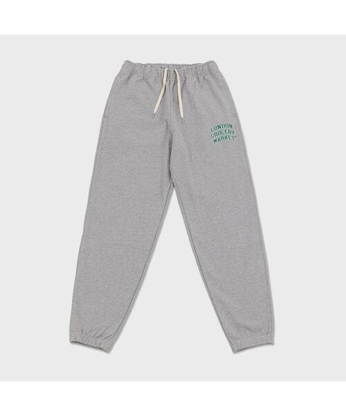 LONDON GROCERY MARKET（ロンドングローサリーマーケット）の「College Logo Heavyweight Sweatpant (Grey)（スウェットパンツ・メンズ・その他・L/M/S）」の2枚目の写真