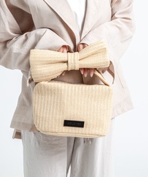 HELOYSE | 【HELOYSE/エロイーズ】リボンポーチ　ハンドバッグ(ハンドバッグ)