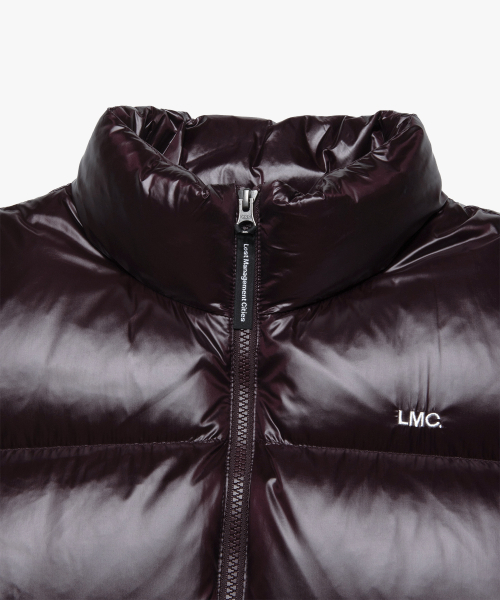 LMCの「OG GLOSSY PUFFER DUCK DOWN VEST burgundy(ダウンベスト・レディース・その他・S/M/L/XL)」の5枚目の写真