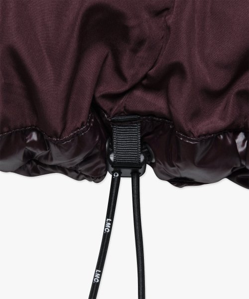 LMCの「OG GLOSSY PUFFER DUCK DOWN VEST burgundy(ダウンベスト・レディース・その他・S/M/L/XL)」の10枚目の写真