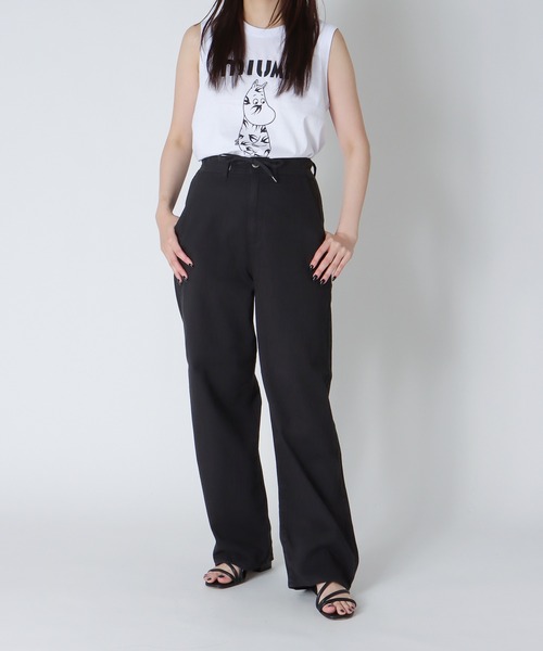 YANUK(ヤヌーク)の「YANUK / Relax LILITH BLACK(リラックスストレートデニム 57162310)(デニムパンツ・レディース・ブラック・36/38)」の10枚目の写真