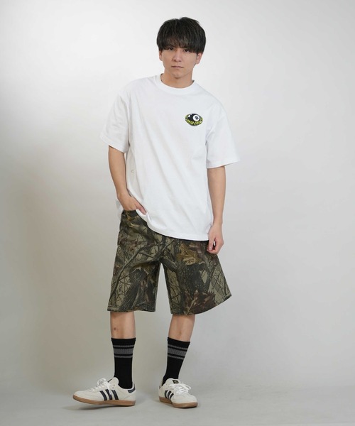 SANTA CRUZ(サンタクルーズ)の「SANTA CRUZ/サンタクルーズ メンズ 半袖 Tシャツ バックプリント 8BALL PLANET S/S TEE ムラサキ限定 502262403(Tシャツ/カットソー・メンズ・ホワイト/ブラック/オレンジ・XL/M/L)」の6枚目の写真