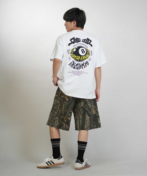 SANTA CRUZ(サンタクルーズ)の「SANTA CRUZ/サンタクルーズ メンズ 半袖 Tシャツ バックプリント 8BALL PLANET S/S TEE ムラサキ限定 502262403(Tシャツ/カットソー・メンズ・ホワイト/ブラック/オレンジ・XL/M/L)」の7枚目の写真