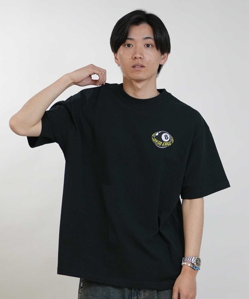 SANTA CRUZ(サンタクルーズ)の「SANTA CRUZ/サンタクルーズ メンズ 半袖 Tシャツ バックプリント 8BALL PLANET S/S TEE ムラサキ限定 502262403(Tシャツ/カットソー・メンズ・ホワイト/ブラック/オレンジ・XL/M/L)」の9枚目の写真