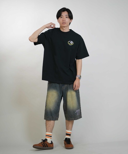 SANTA CRUZ(サンタクルーズ)の「SANTA CRUZ/サンタクルーズ メンズ 半袖 Tシャツ バックプリント 8BALL PLANET S/S TEE ムラサキ限定 502262403(Tシャツ/カットソー・メンズ・ホワイト/ブラック/オレンジ・XL/M/L)」の11枚目の写真