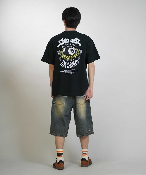 SANTA CRUZ(サンタクルーズ)の「SANTA CRUZ/サンタクルーズ メンズ 半袖 Tシャツ バックプリント 8BALL PLANET S/S TEE ムラサキ限定 502262403(Tシャツ/カットソー・メンズ・ホワイト/ブラック/オレンジ・XL/M/L)」の12枚目の写真