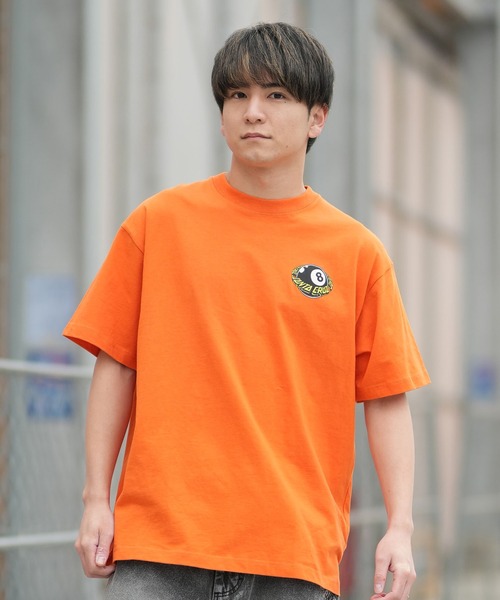 SANTA CRUZ(サンタクルーズ)の「SANTA CRUZ/サンタクルーズ メンズ 半袖 Tシャツ バックプリント 8BALL PLANET S/S TEE ムラサキ限定 502262403(Tシャツ/カットソー・メンズ・ホワイト/ブラック/オレンジ・XL/M/L)」の14枚目の写真
