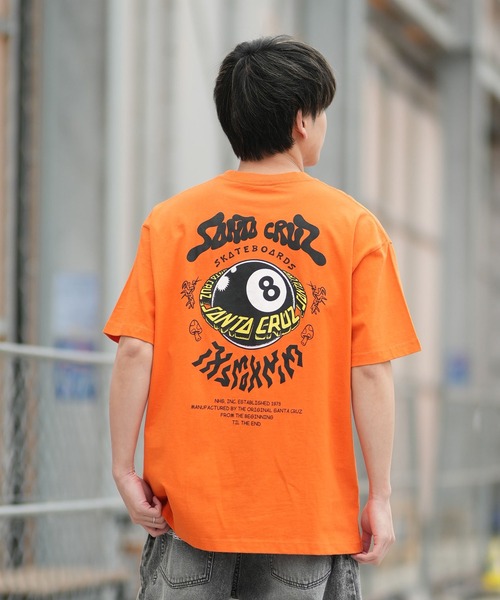 SANTA CRUZ(サンタクルーズ)の「SANTA CRUZ/サンタクルーズ メンズ 半袖 Tシャツ バックプリント 8BALL PLANET S/S TEE ムラサキ限定 502262403(Tシャツ/カットソー・メンズ・ホワイト/ブラック/オレンジ・XL/M/L)」の15枚目の写真