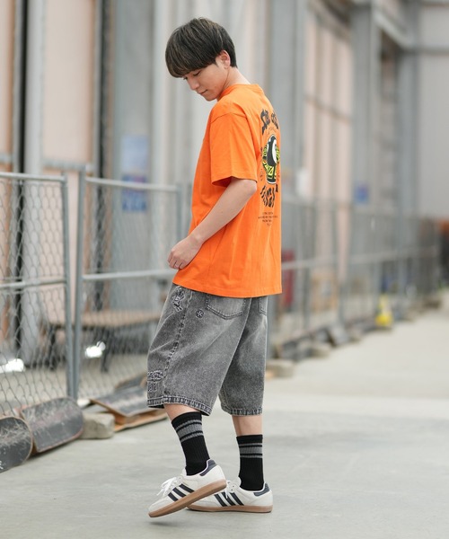 SANTA CRUZ(サンタクルーズ)の「SANTA CRUZ/サンタクルーズ メンズ 半袖 Tシャツ バックプリント 8BALL PLANET S/S TEE ムラサキ限定 502262403(Tシャツ/カットソー・メンズ・ホワイト/ブラック/オレンジ・XL/M/L)」の18枚目の写真