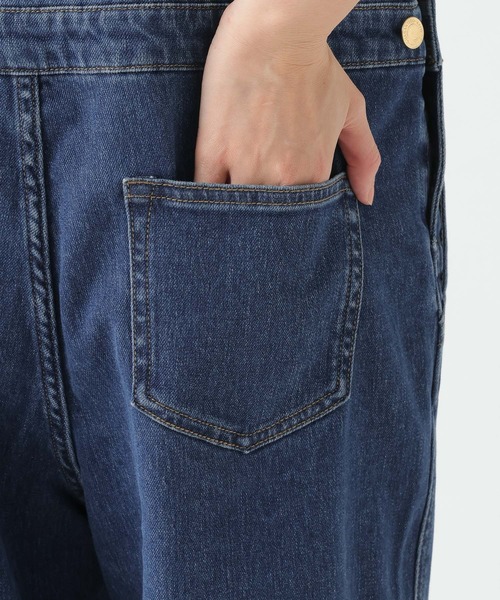 Elura（エルーラ）の「大人カラーデニムサロペット/645465（サロペット/オーバーオール・レディース・ブルー/ホワイト・FREE）」の16枚目の写真