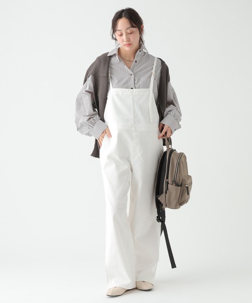 Elura(エルーラ)の「大人カラーデニムサロペット/645465(サロペット/オーバーオール・レディース・ブルー/ホワイト・FREE)」の22枚目の写真