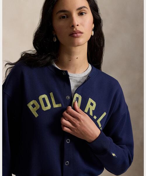 ロゴ フリース カーディガン（カーディガン/ボレロ）｜POLO RALPH