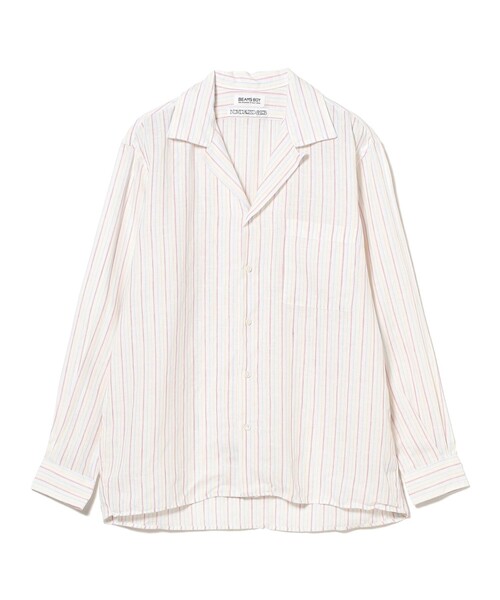 INDIVIDUALIZED SHIRTS(インディビジュアライズドシャツ)の「【別注】INDIVIDUALIZED SHIRTS / オープン カラー シャツ<イージーケア>(シャツ/ブラウス・レディース・その他1/その他・ONE SIZE)」の2枚目の写真